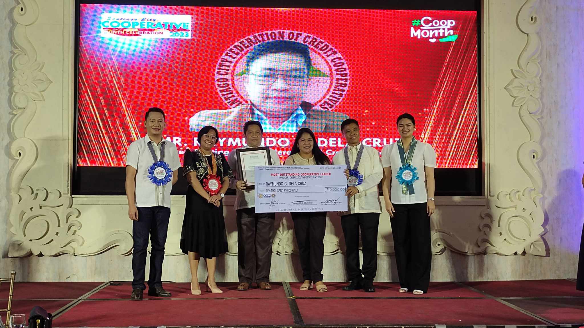 Reymundo G. Dela Cruz Recognized as Most Outstanding Cooperative Leader-Manager Category